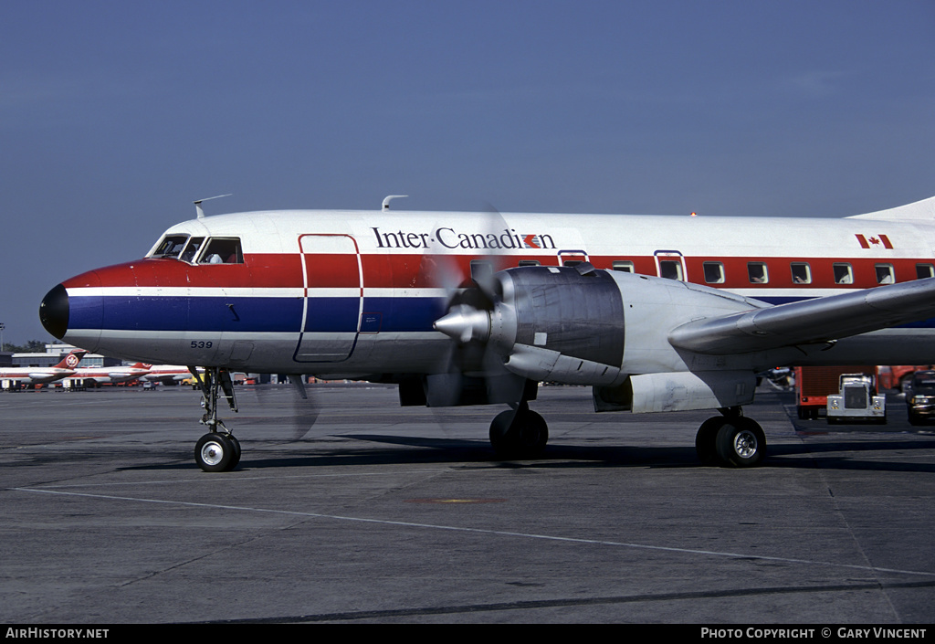 Aircraft Photo of C-GQBM | Convair 580 | Inter-Canadien | AirHistory.net #412263
