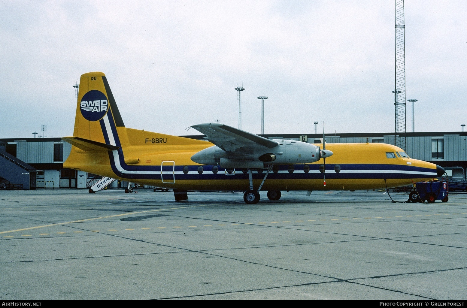 Aircraft Photo of F-GBRU | Fairchild F-27A | Swedair | AirHistory.net #412266