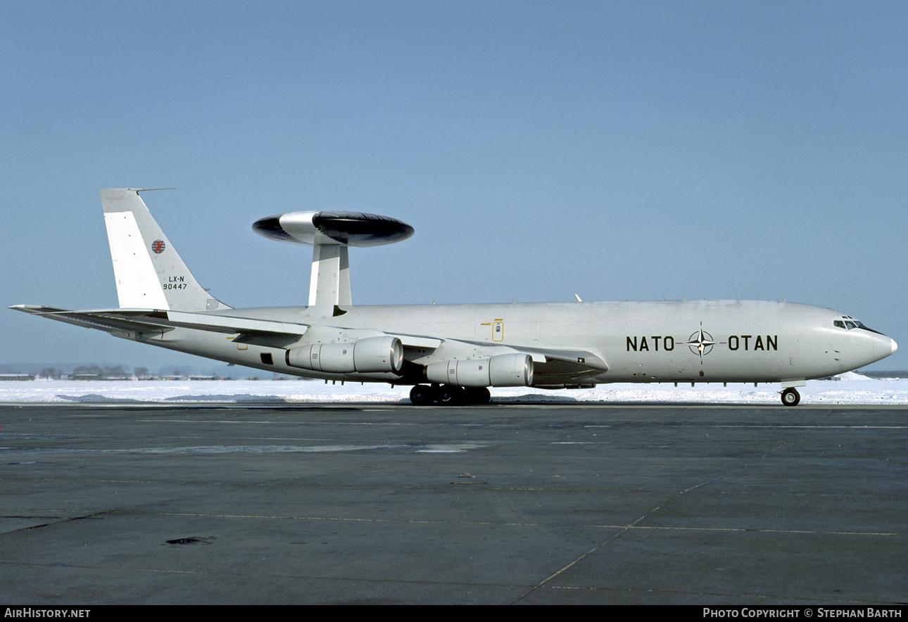 Aircraft Photo of LX-N90447 | Boeing E-3A Sentry | Luxembourg - NATO | AirHistory.net #412272