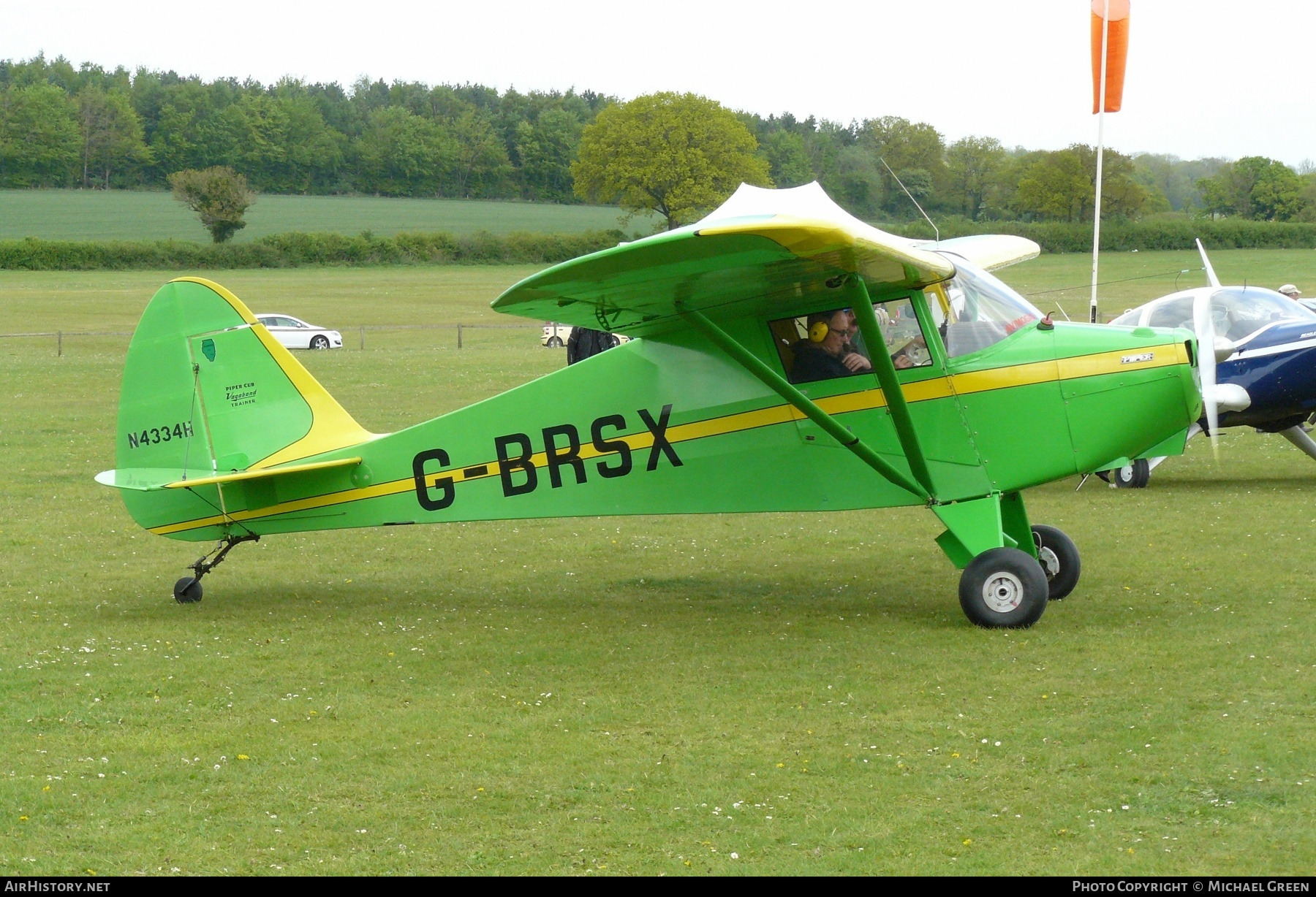 Aircraft Photo of G-BRSX | Piper PA-15 Vagabond | AirHistory.net #412281