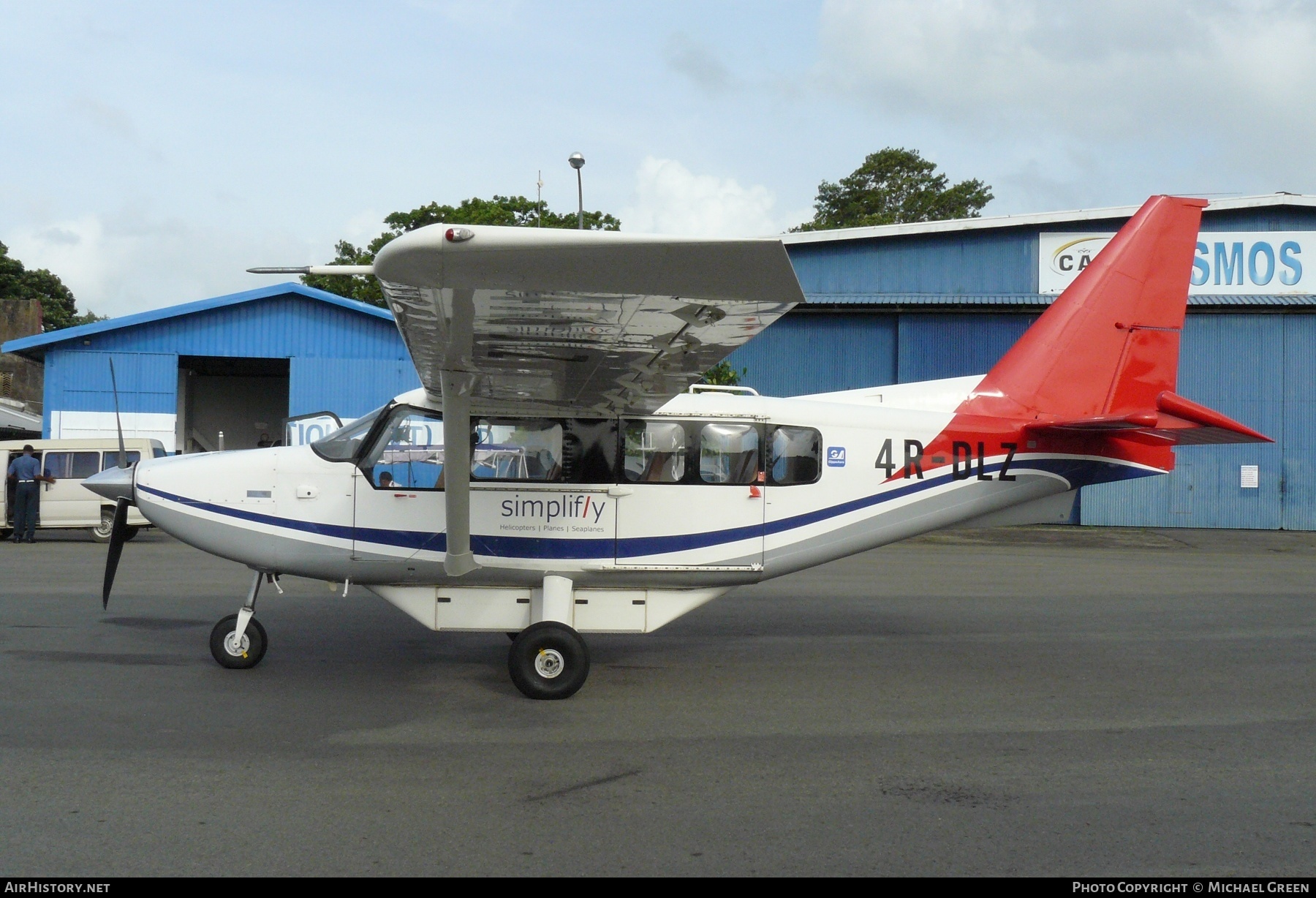 Aircraft Photo of 4R-DLZ | Gippsland GA8 Airvan | Simplifly Sri Lanka | AirHistory.net #412296
