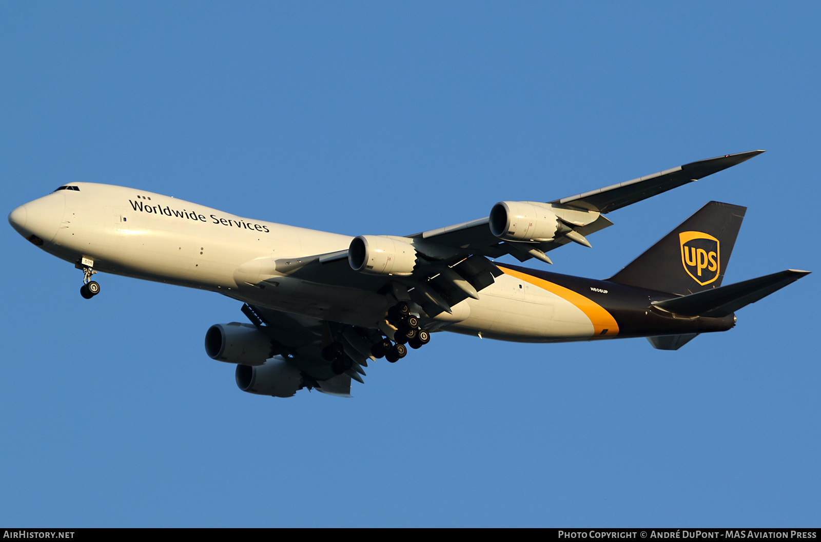 Aircraft Photo of N606UP | Boeing 747-8F | United Parcel Service - UPS | AirHistory.net #412345