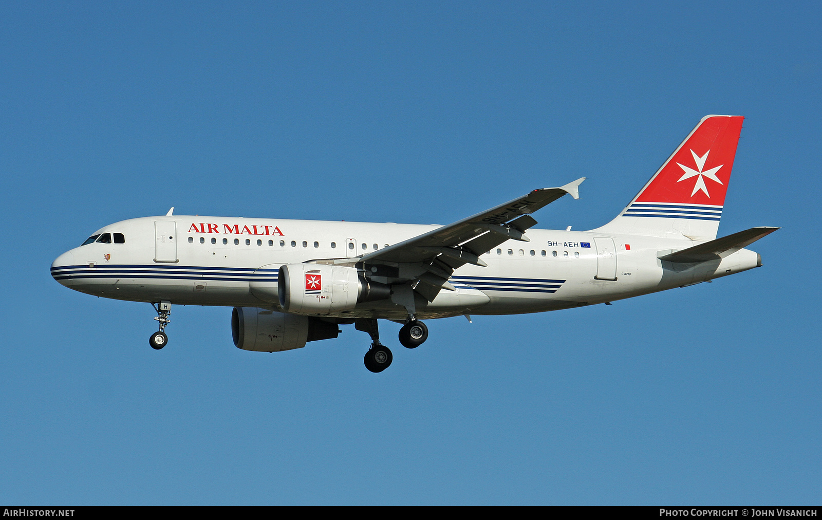 Aircraft Photo of 9H-AEH | Airbus A319-111 | Air Malta | AirHistory.net #412347