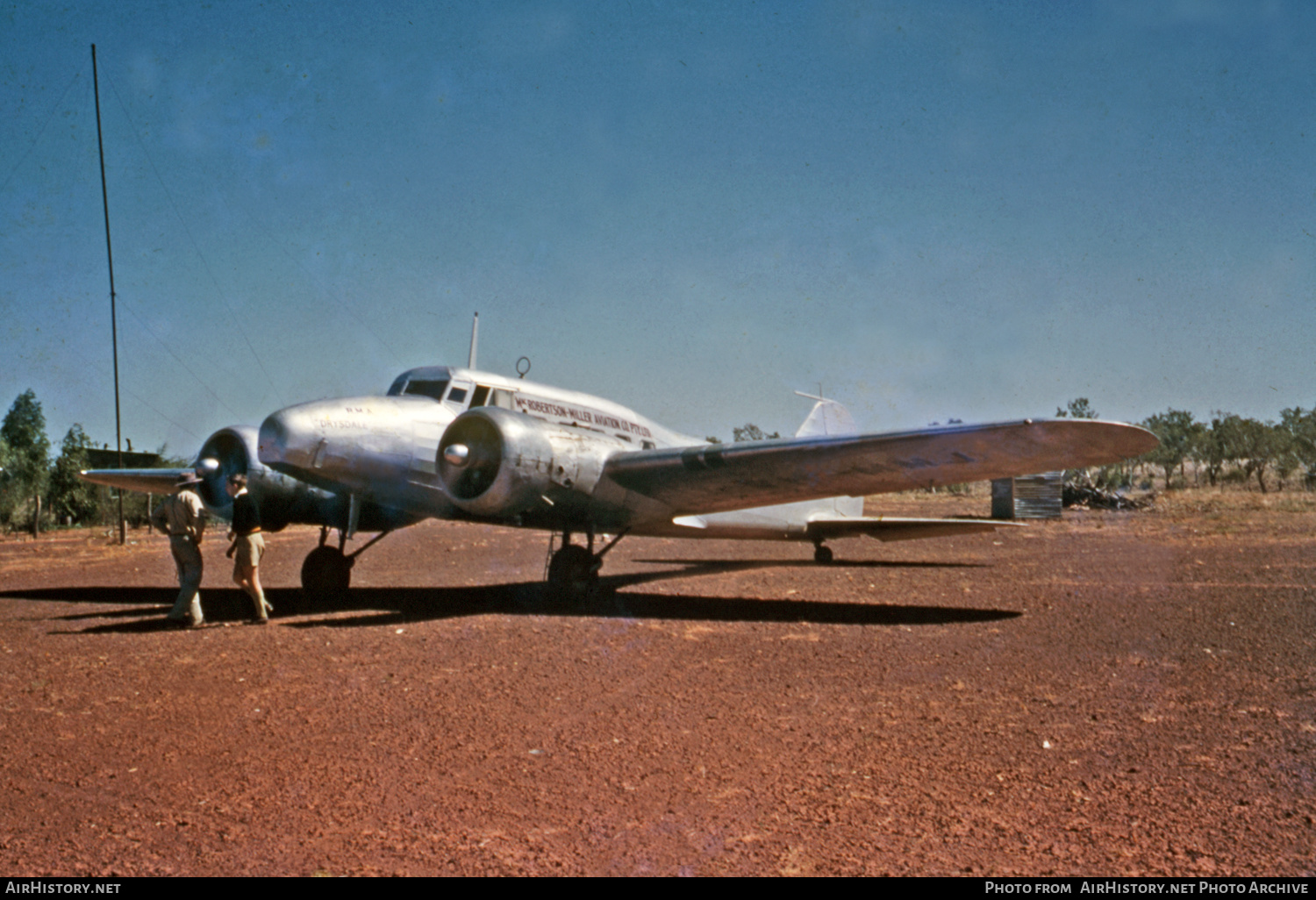 Aircraft Photo of VH-MMJ | Avro 652A Anson I | MacRobertson Miller Airlines - MMA | AirHistory.net #412352
