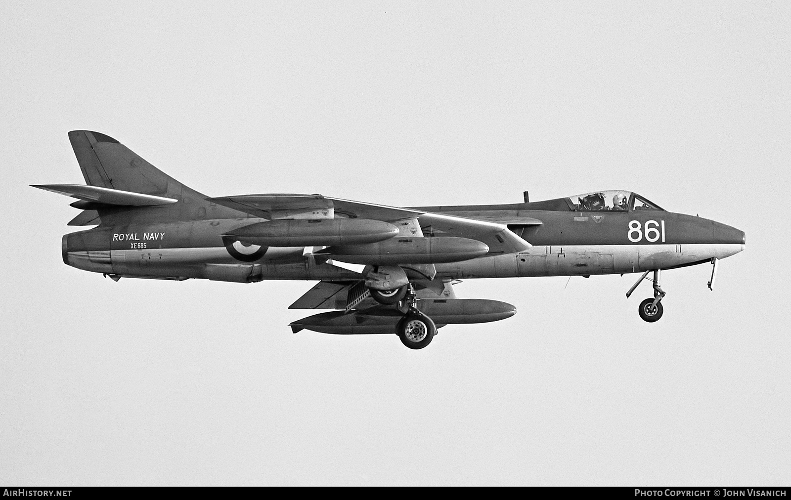 Aircraft Photo of XE685 | Hawker Hunter GA11 | UK - Navy | AirHistory.net #412354