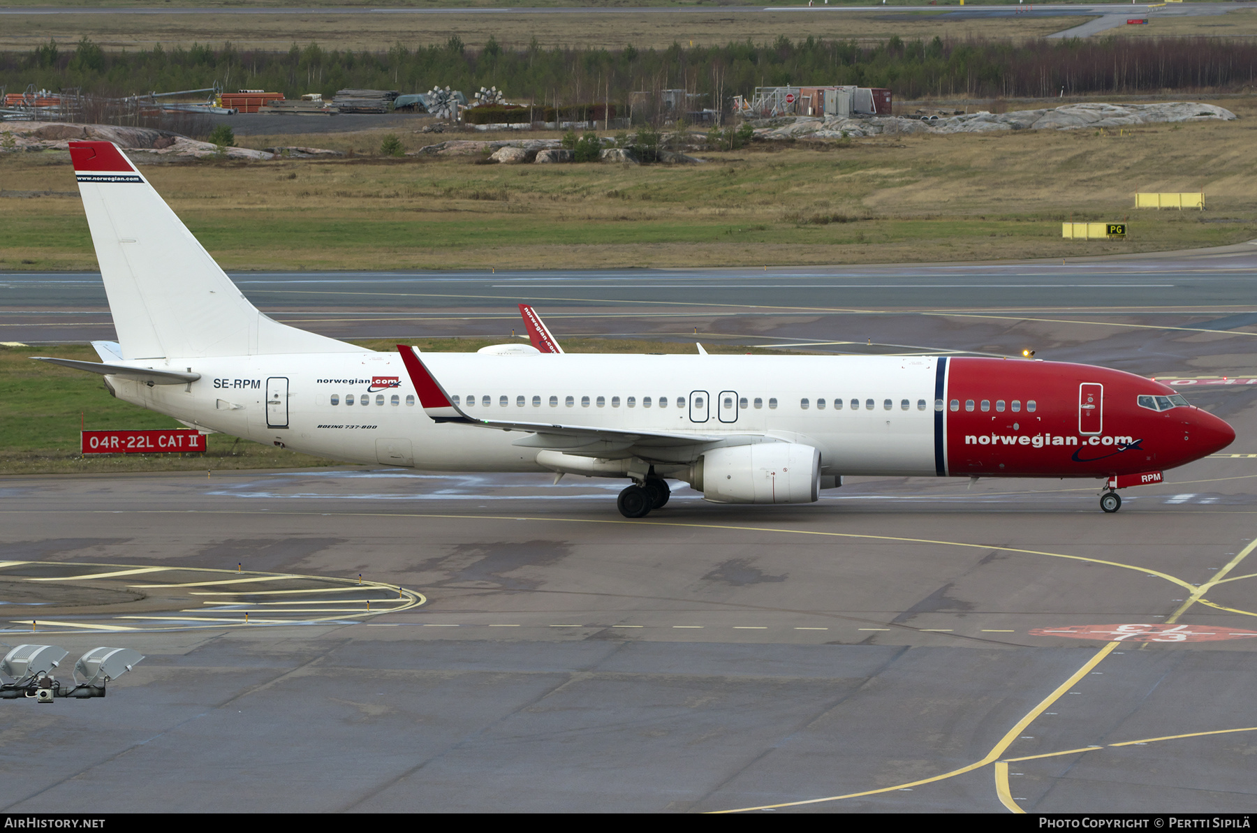 Aircraft Photo of SE-RPM | Boeing 737-8JP | Norwegian | AirHistory.net #412372