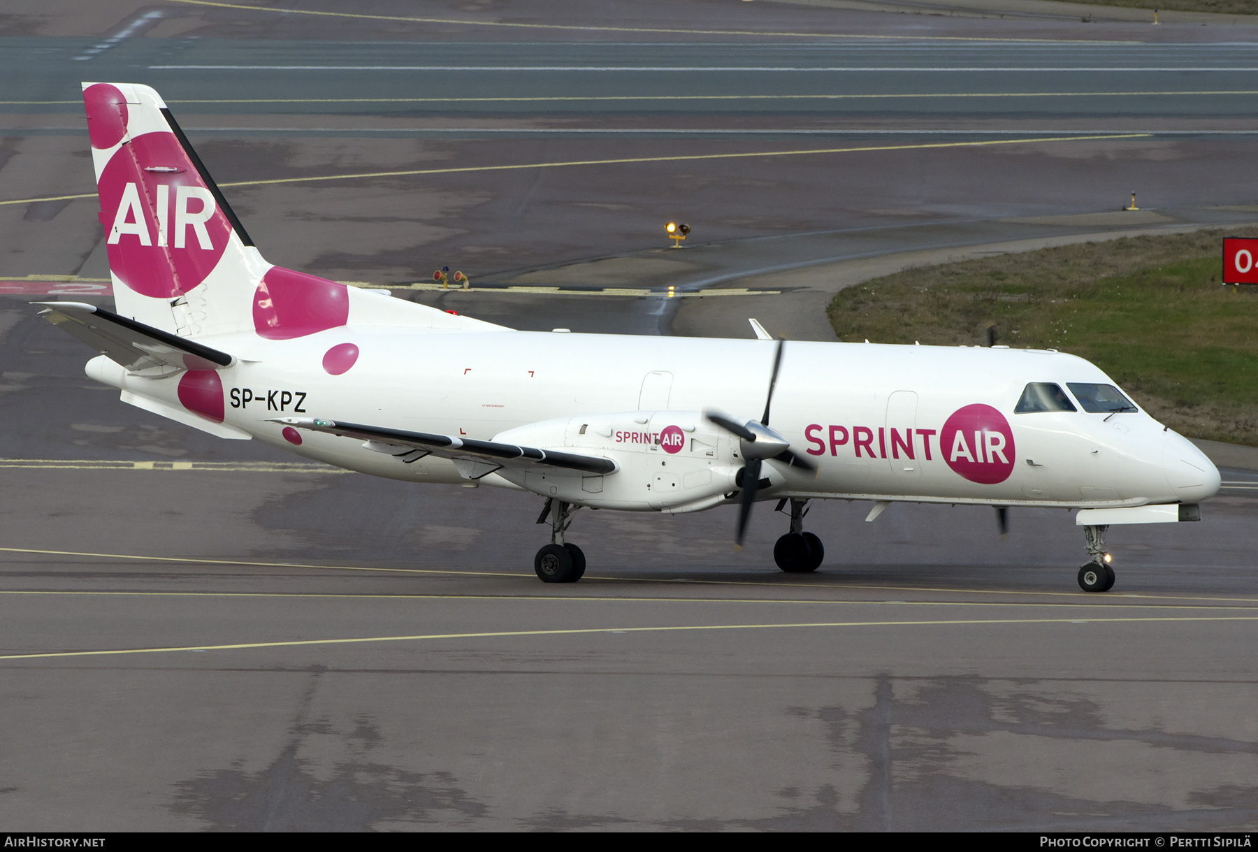 Aircraft Photo of SP-KPZ | Saab-Fairchild SF-340A(F) | Sprint Air | AirHistory.net #412378
