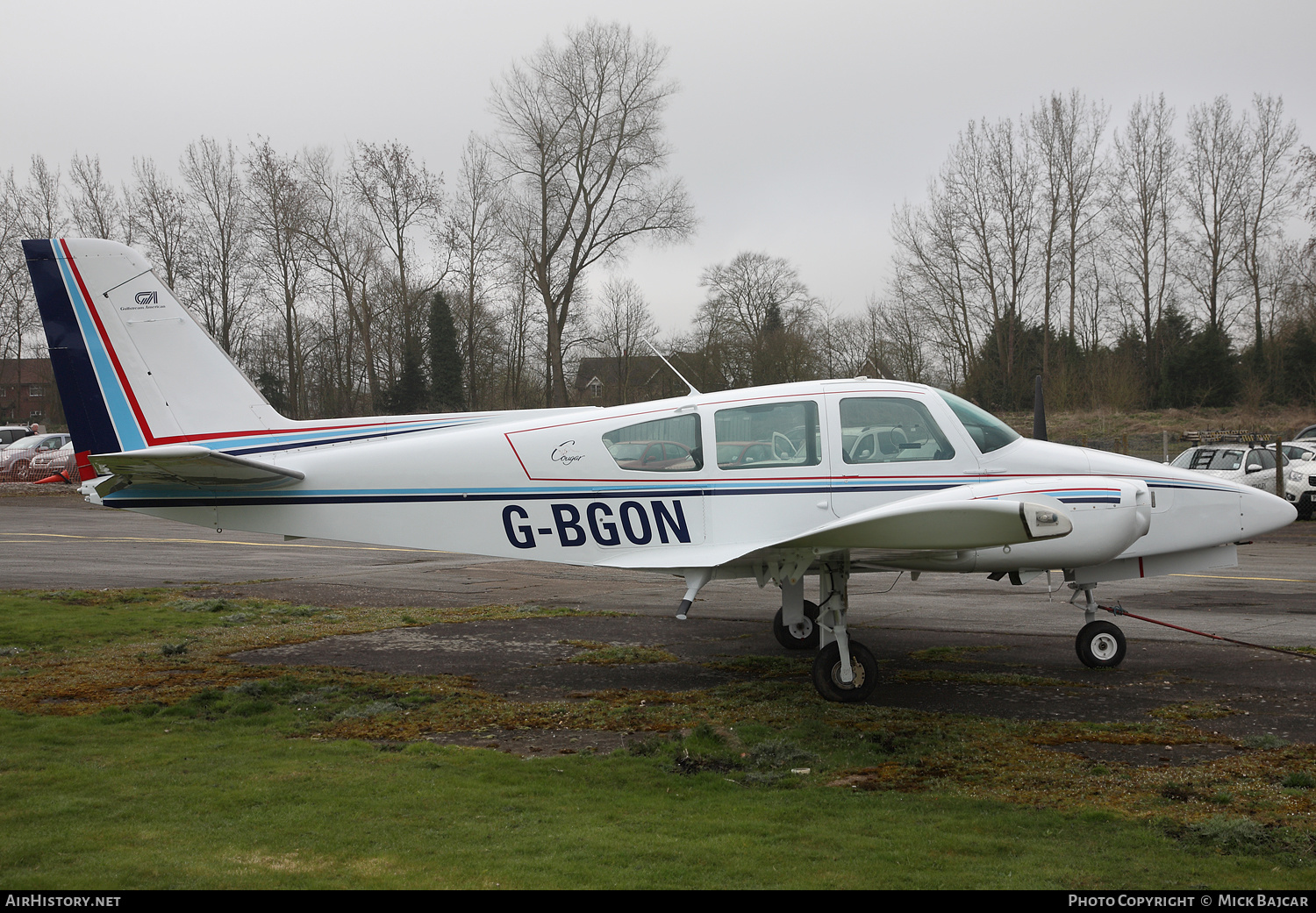 Aircraft Photo of G-BGON | Gulfstream American GA-7 Cougar | AirHistory.net #412379