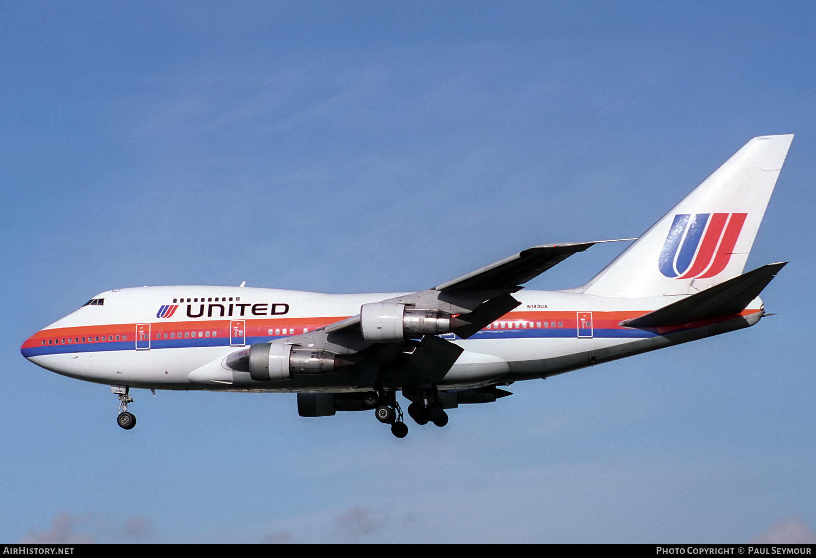 Aircraft Photo of N143UA | Boeing 747SP-21 | United Airlines | AirHistory.net #412380