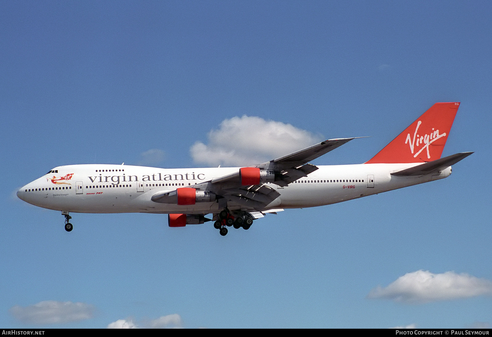 Aircraft Photo of G-VIRG | Boeing 747-287B | Virgin Atlantic Airways | AirHistory.net #412384