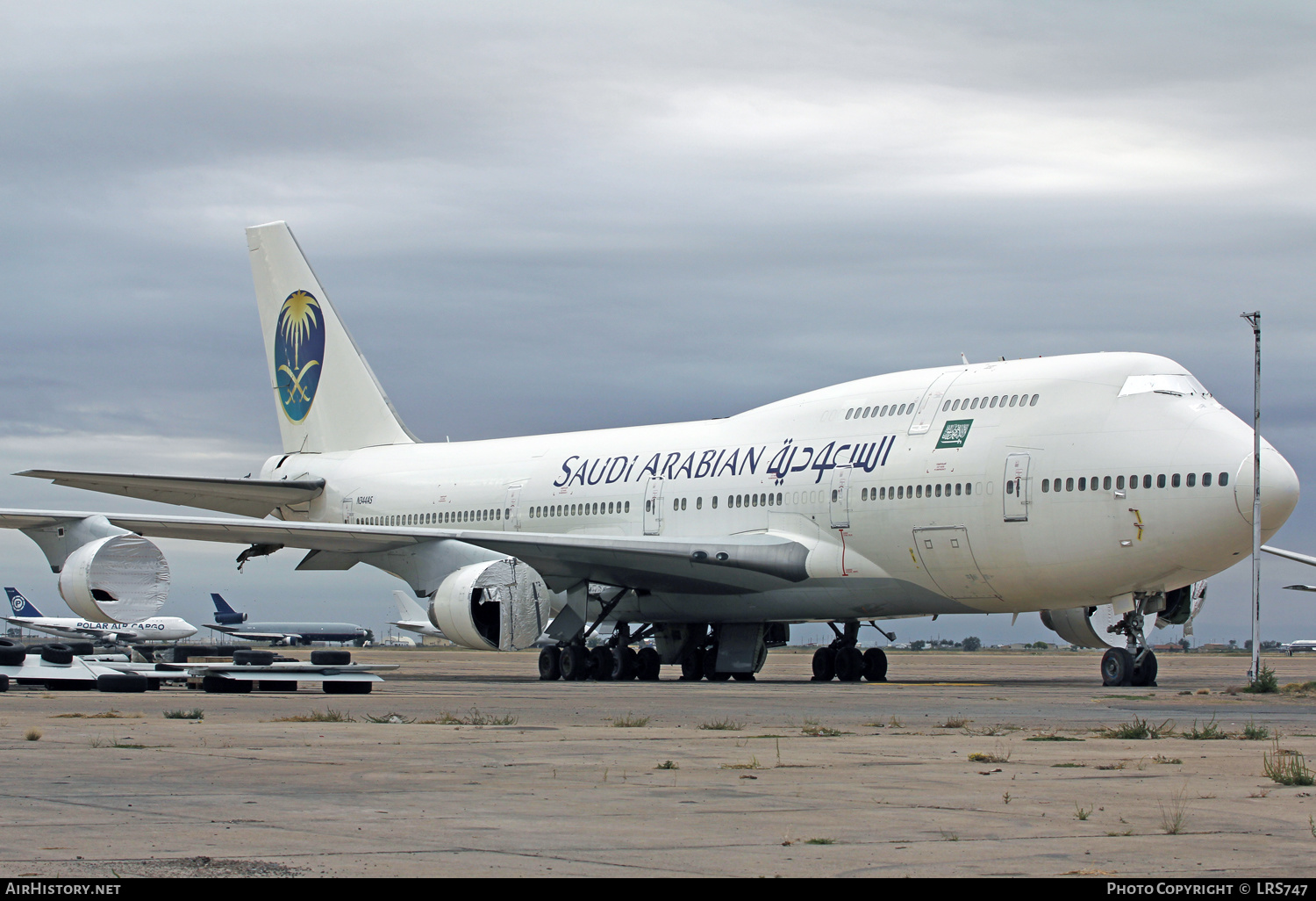 Aircraft Photo of N344AS | Boeing 747-446 | Saudi Arabian Airlines | AirHistory.net #412400