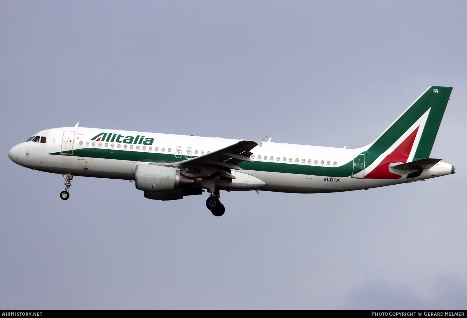 Aircraft Photo of EI-DTA | Airbus A320-216 | Alitalia | AirHistory.net #412436