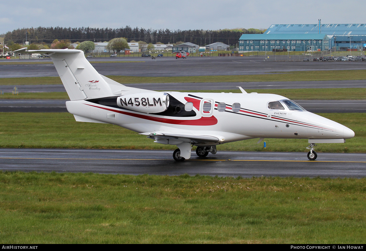 Aircraft Photo of N458LM | Embraer EMB-500 Phenom 100 | Advocate Consulting | AirHistory.net #412451