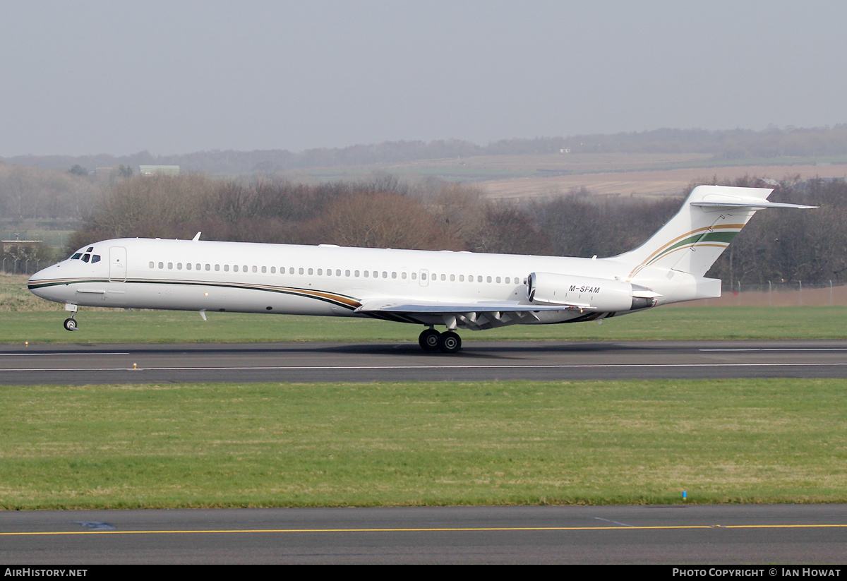 Aircraft Photo of M-SFAM | McDonnell Douglas MD-87 (DC-9-87) | AirHistory.net #412452