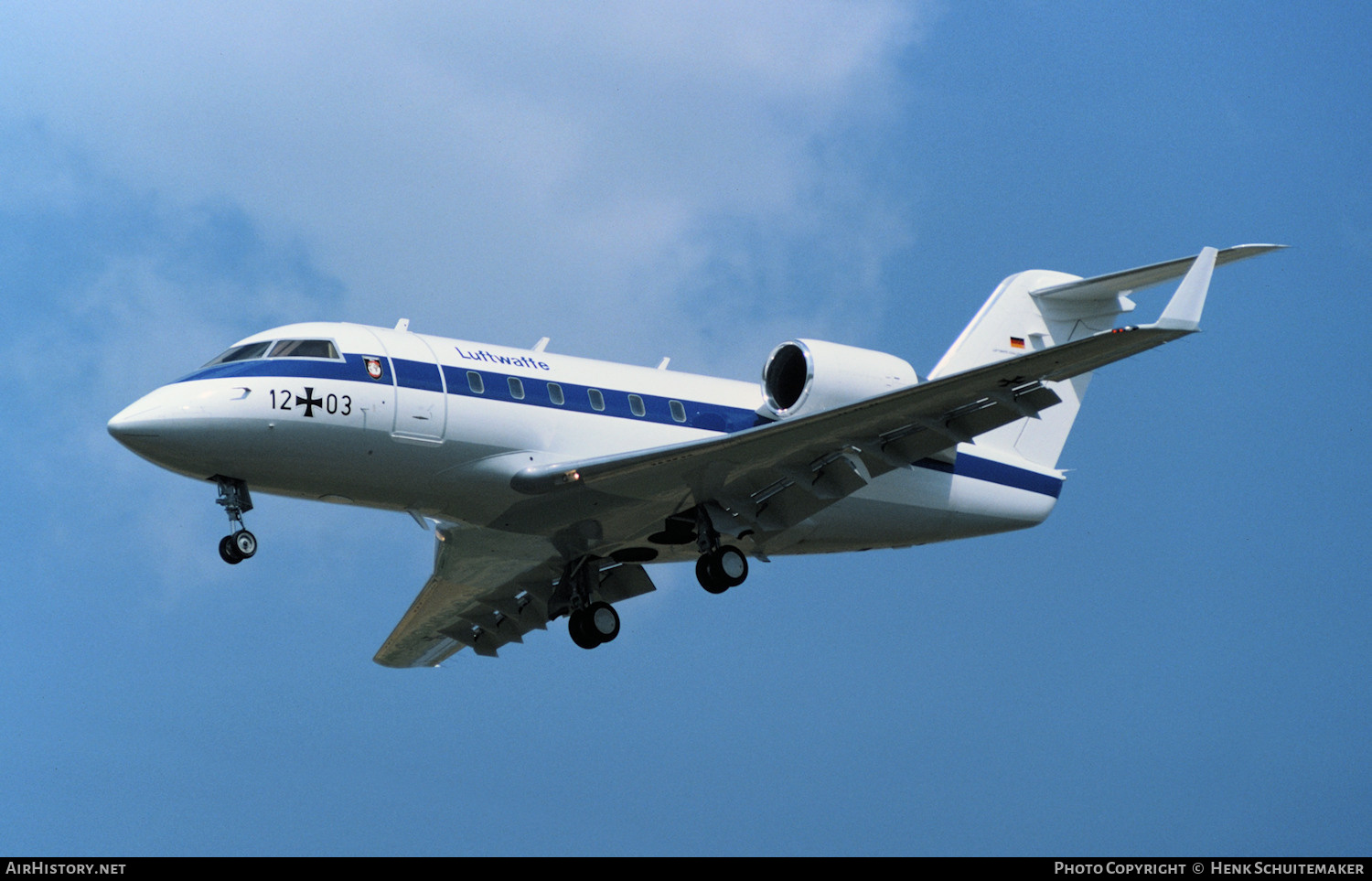 Aircraft Photo of 1203 | Canadair Challenger 601-1A (CL-600-2A12) | Germany - Air Force | AirHistory.net #412453