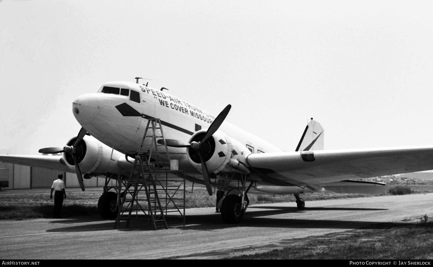 Aircraft Photo of N31538 | Douglas C-49J | Speed-Air Trunk Line | AirHistory.net #412469