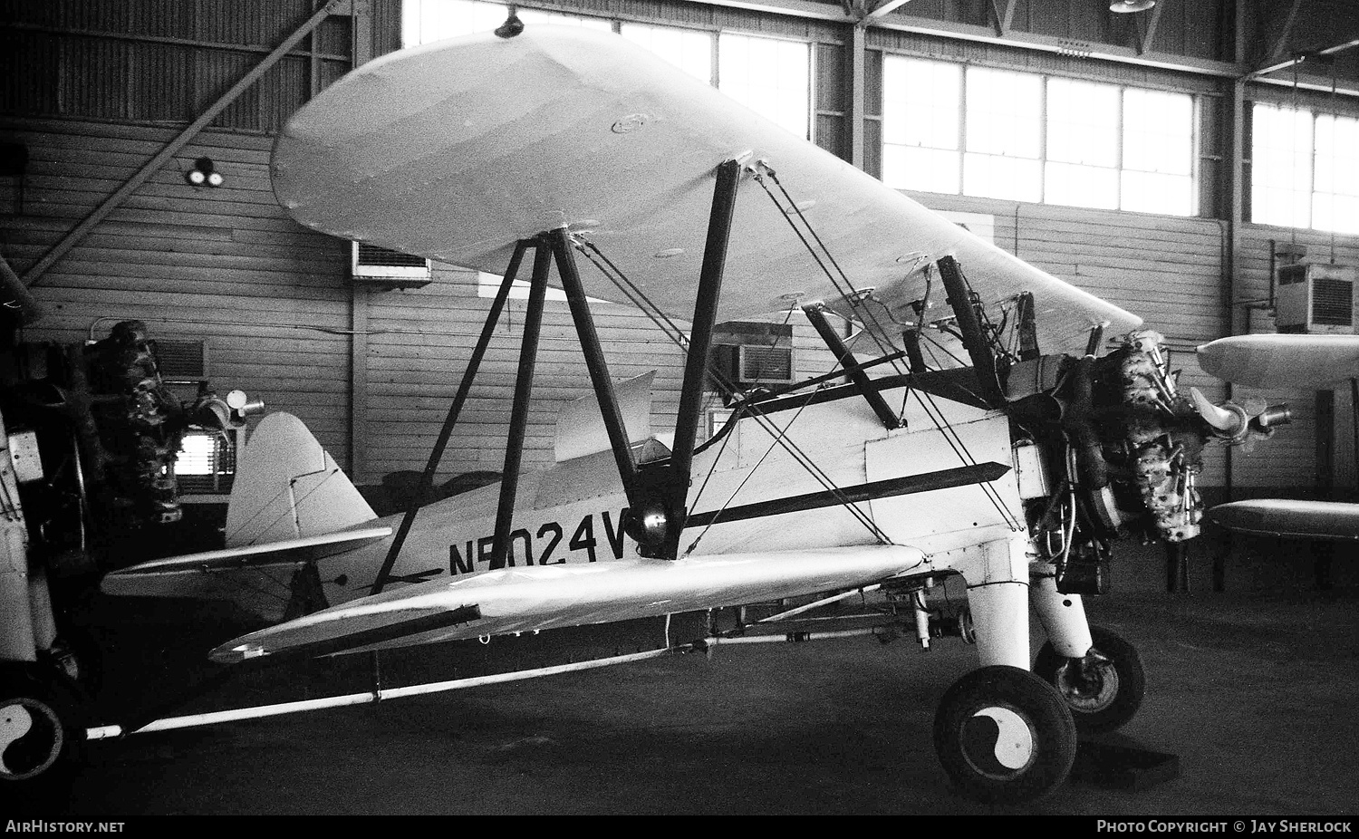 Aircraft Photo of N5024V | Stearman PT-17/R985 Kaydet (A75N1) | AirHistory.net #412475