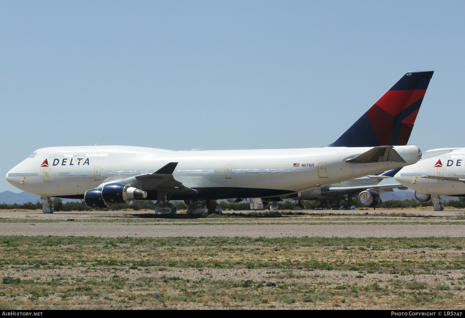 Aircraft Photo of N671US | Boeing 747-451 | Delta Air Lines | AirHistory.net #412482