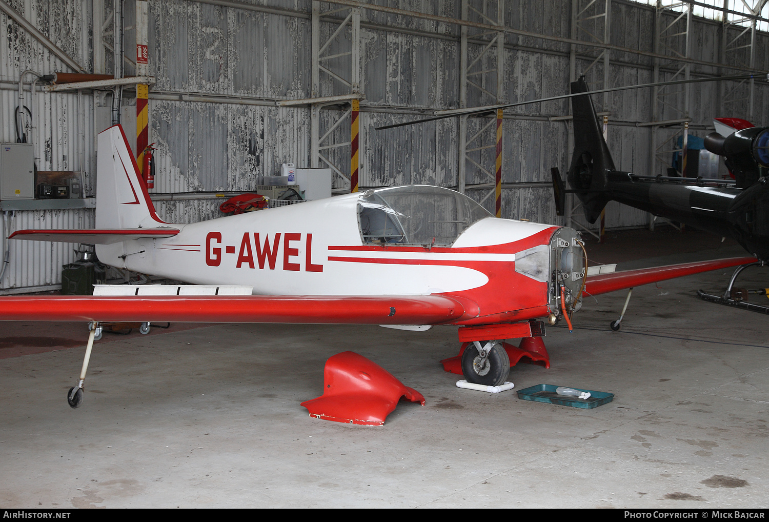 Aircraft Photo of G-AWEL | Fournier RF-4D | AirHistory.net #412490