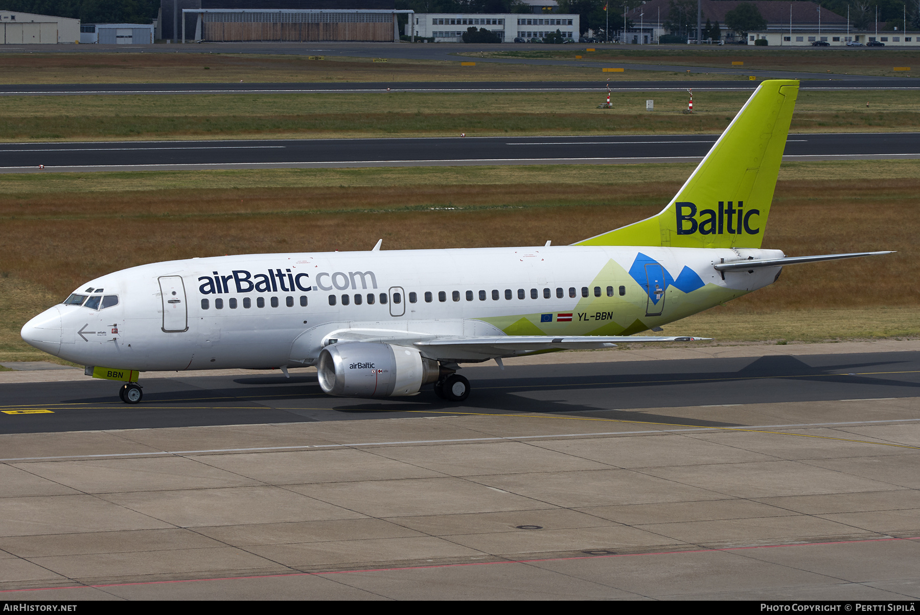 Aircraft Photo of YL-BBN | Boeing 737-522 | AirBaltic | AirHistory.net #412502