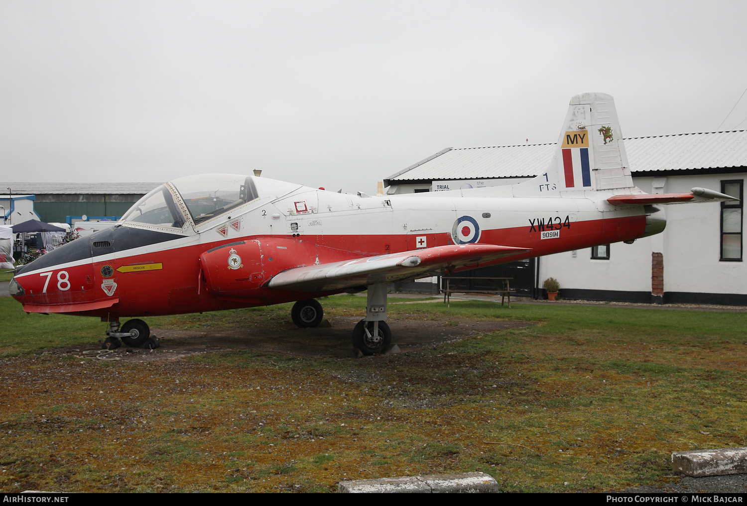 Aircraft Photo of XW434 / 9091M | BAC 84 Jet Provost T5A | UK - Air Force | AirHistory.net #412509