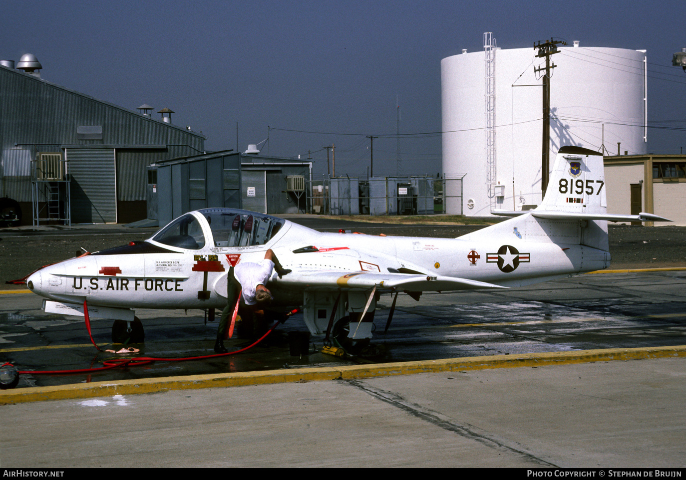 Aircraft Photo of 58-1957 / 81957 | Cessna T-37B Tweety Bird | USA - Air Force | AirHistory.net #412517