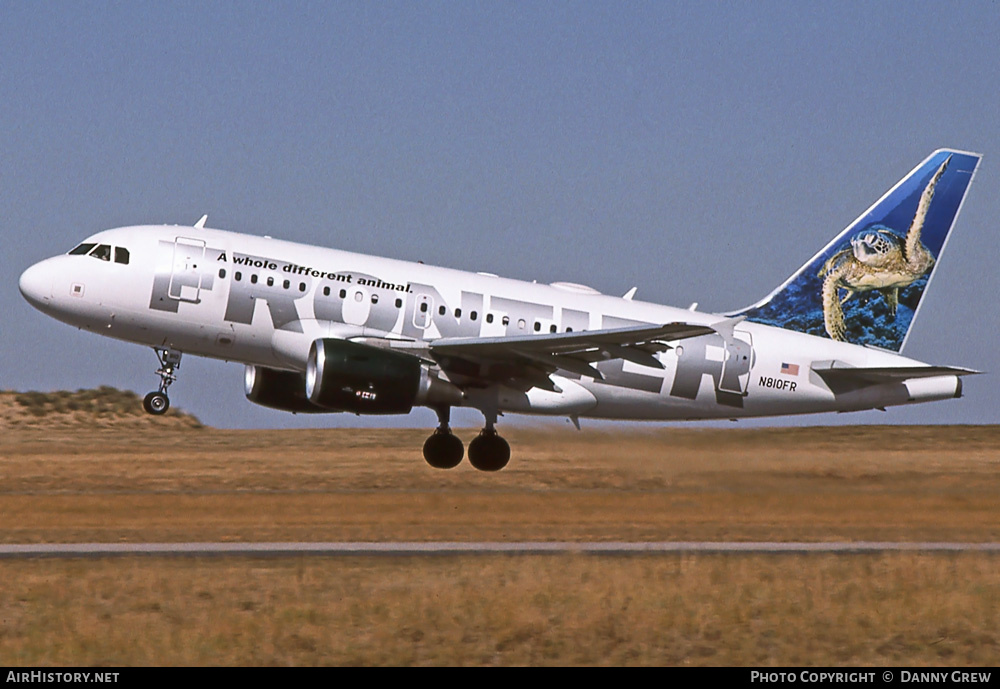 Aircraft Photo of N810FR | Airbus A318-111 | Frontier Airlines | AirHistory.net #412531