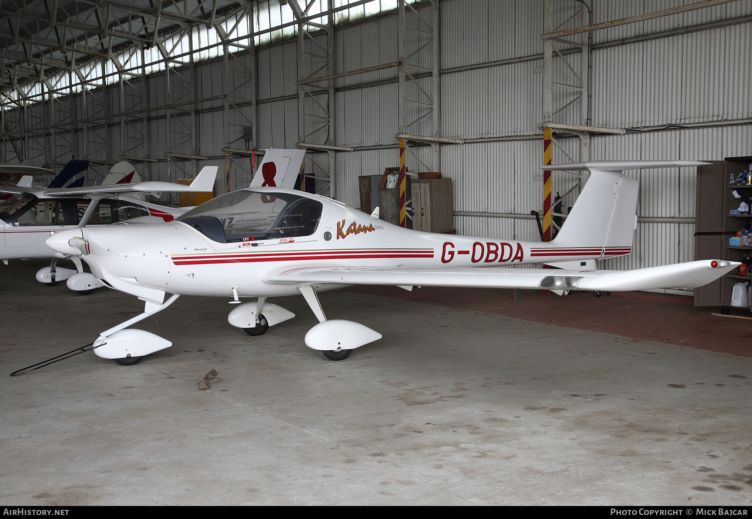Aircraft Photo of G-OBDA | Diamond DA20-A1 Katana | AirHistory.net #412533