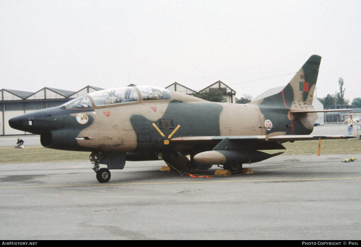 Aircraft Photo of 1802 | Fiat G-91T/3 | Portugal - Air Force | AirHistory.net #412536
