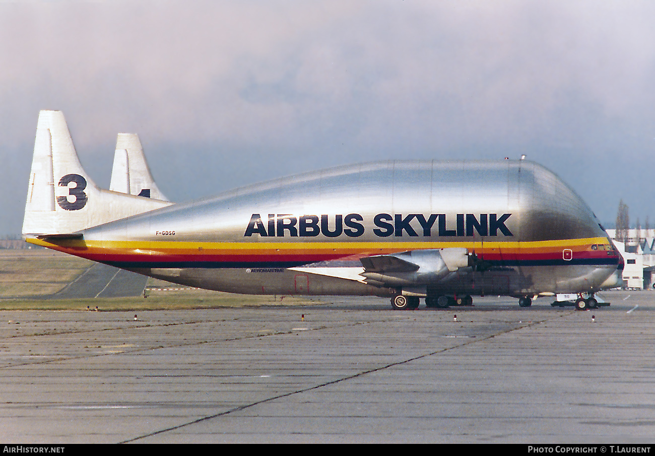 Aircraft Photo of F-GDSG | Aero Spacelines 377SGT Super Guppy Turbine | Airbus Skylink | AirHistory.net #412540