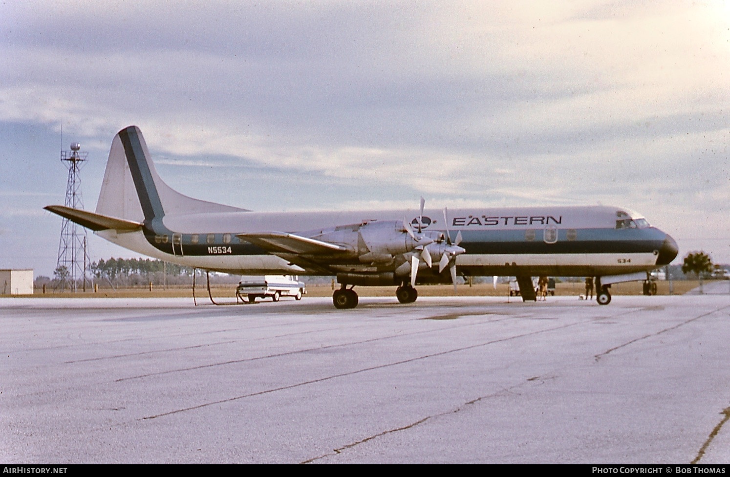 Aircraft Photo of N5534 | Lockheed L-188A Electra | Eastern Air Lines | AirHistory.net #412560
