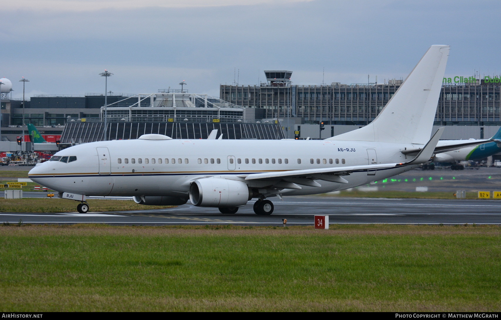 Aircraft Photo of A6-RJU | Boeing 737-77W BBJ | AirHistory.net #412571