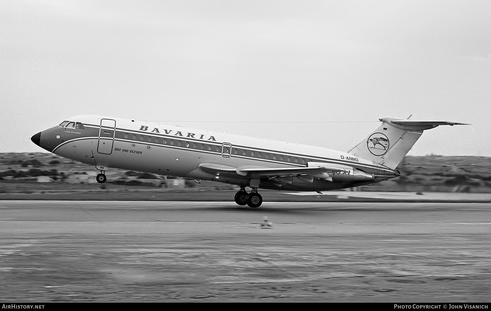 Aircraft Photo of D-ANNO | BAC 111-414EG One-Eleven | Bavaria Fluggesellschaft | AirHistory.net #412584