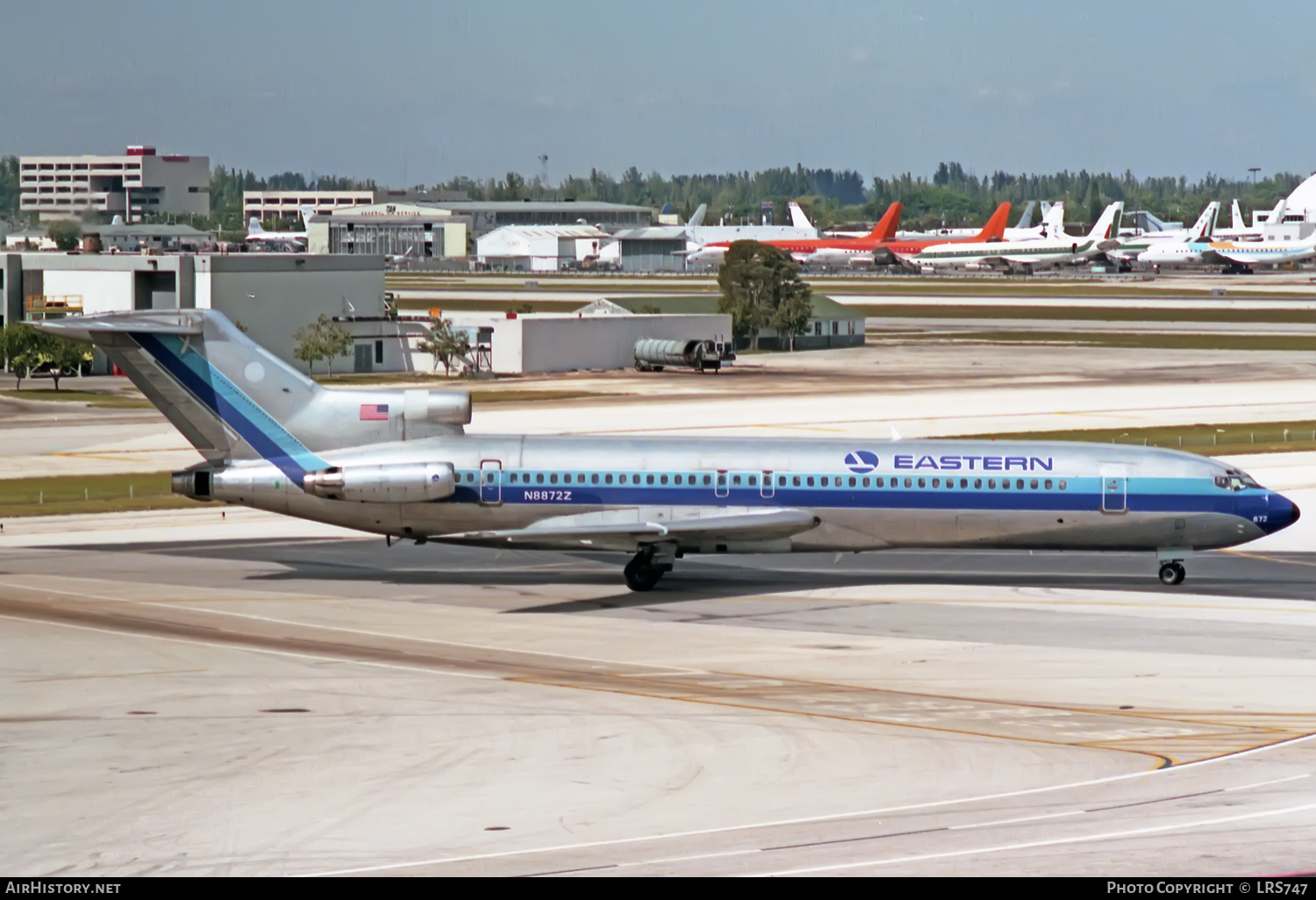 Aircraft Photo of N8872Z | Boeing 727-225/Adv | Eastern Air Lines | AirHistory.net #412632
