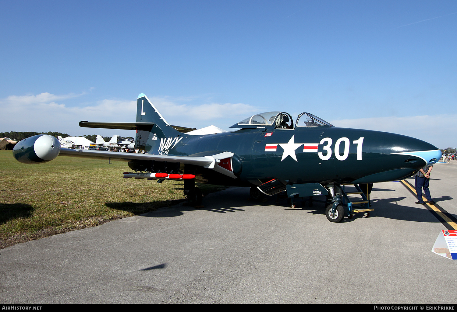 Aircraft Photo of 125295 | Grumman F9F-5 Panther | USA - Navy | AirHistory.net #412664