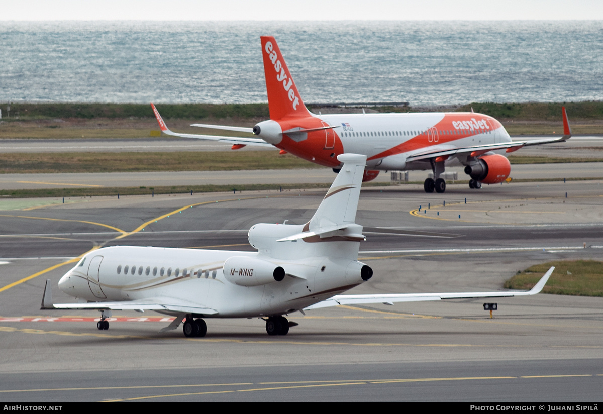 Aircraft Photo of M-WING | Dassault Falcon 7X | AirHistory.net #412669