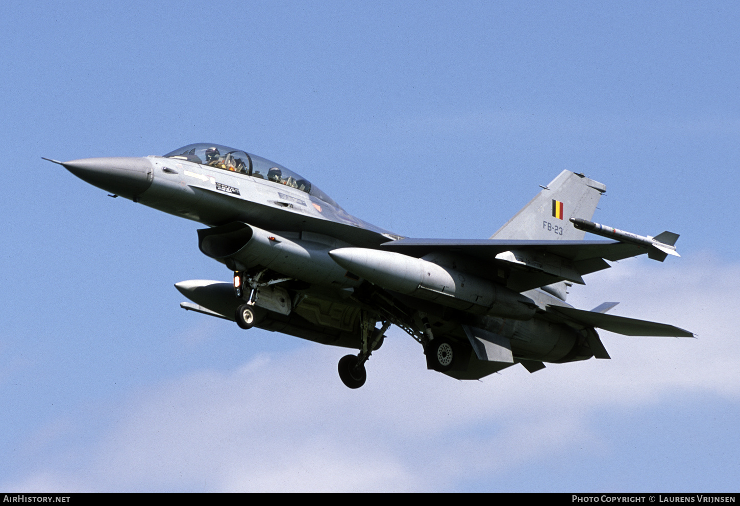 Aircraft Photo of FB-23 | General Dynamics F-16BM Fighting Falcon | Belgium - Air Force | AirHistory.net #412678