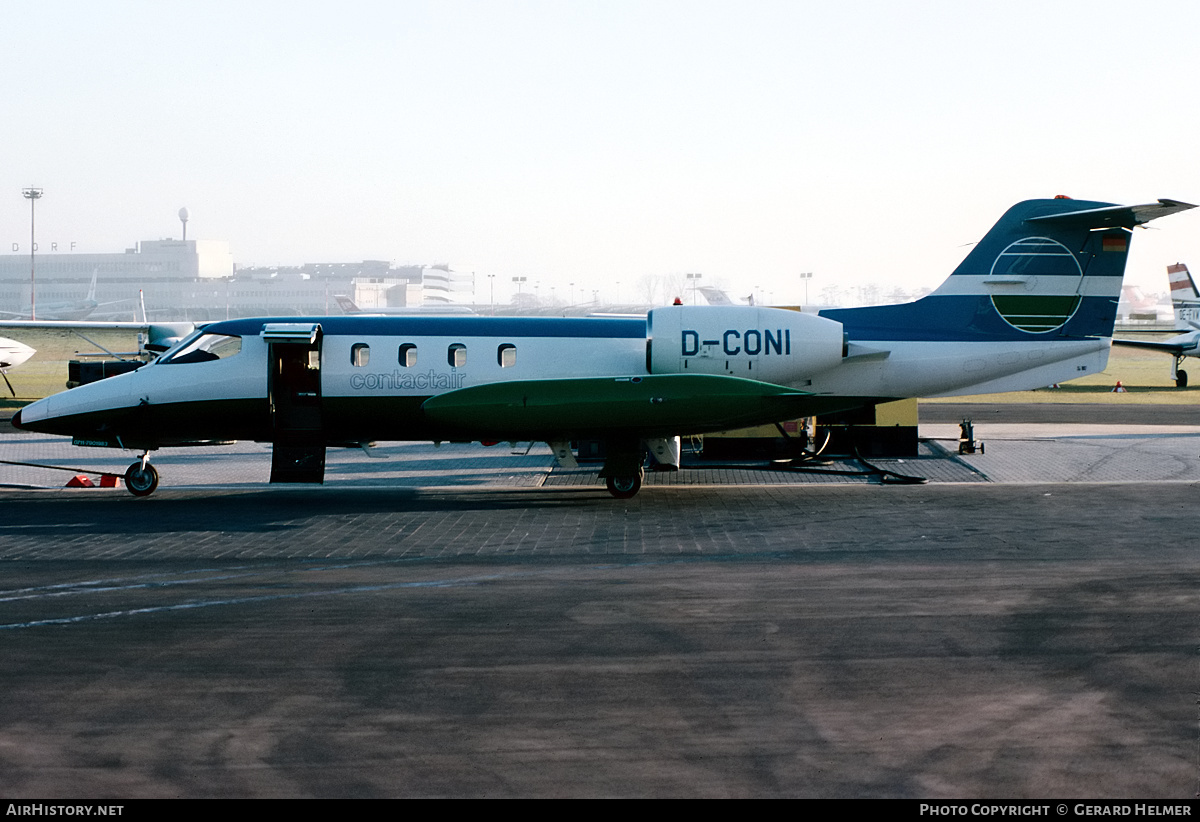 Aircraft Photo of D-CONI | Gates Learjet 35 | Contactair Flugdienst | AirHistory.net #412712