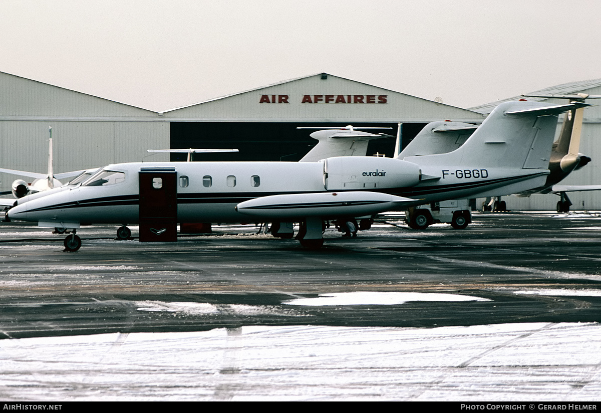 Aircraft Photo of F-GBGD | Gates Learjet 36 | Euralair | AirHistory.net #412715