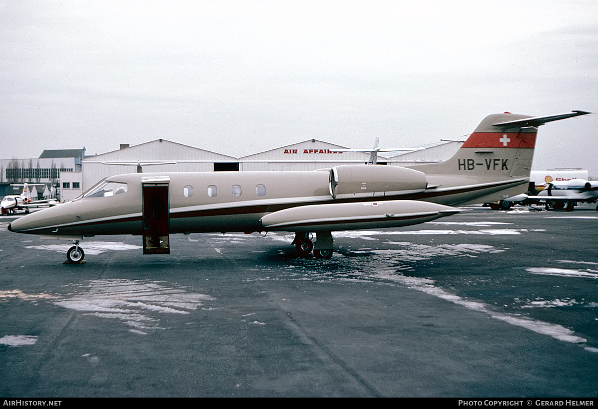 Aircraft Photo of HB-VFK | Gates Learjet 35A | AirHistory.net #412717