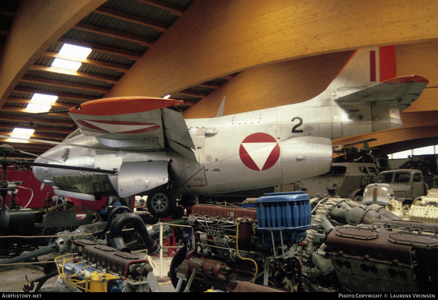 Aircraft Photo of I red | Saab J29F Tunnan | Austria - Air Force | AirHistory.net #412718