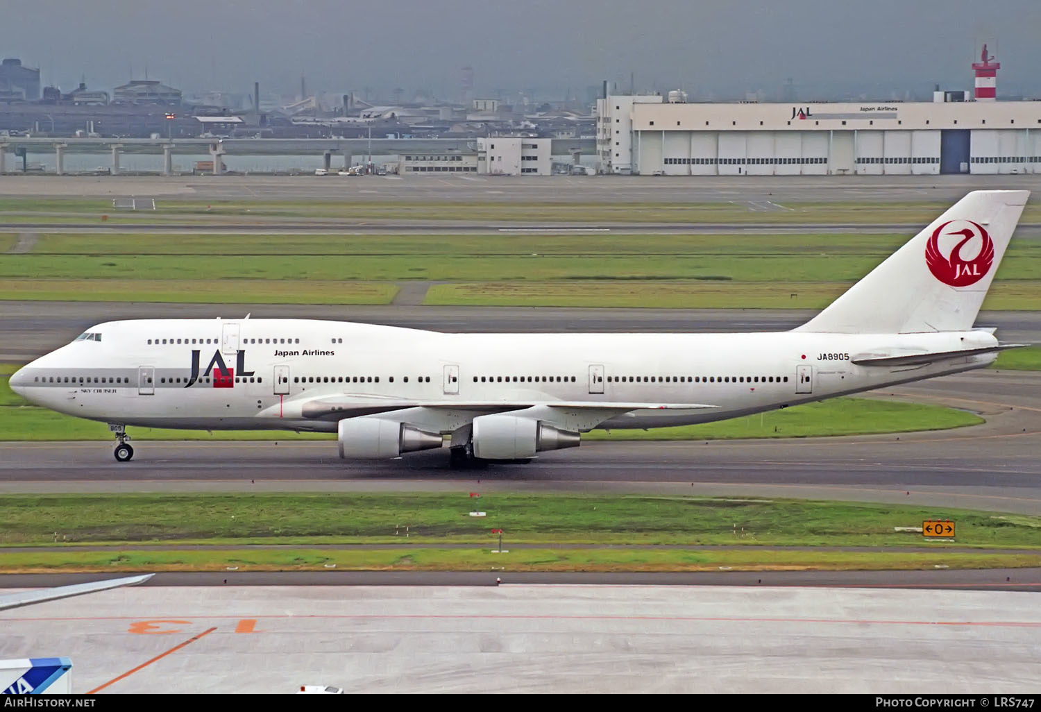 Aircraft Photo of JA8905 | Boeing 747-446D | Japan Airlines - JAL | AirHistory.net #412737