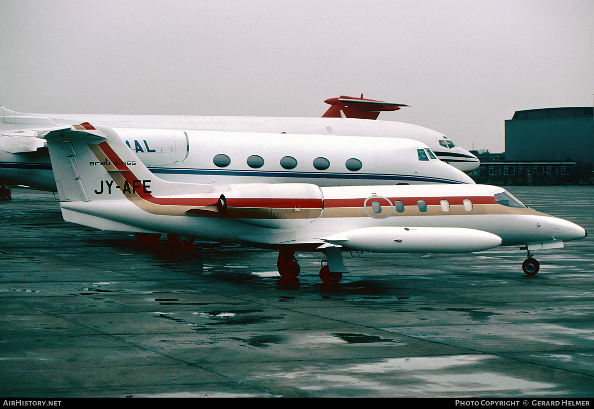 Aircraft Photo of JY-AFE | Gates Learjet 35A | Arab Wings | AirHistory.net #412744