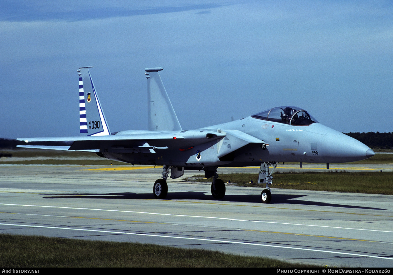 Aircraft Photo of 76-0090 / 76-090 | McDonnell Douglas F-15A Eagle | USA - Air Force | AirHistory.net #412763