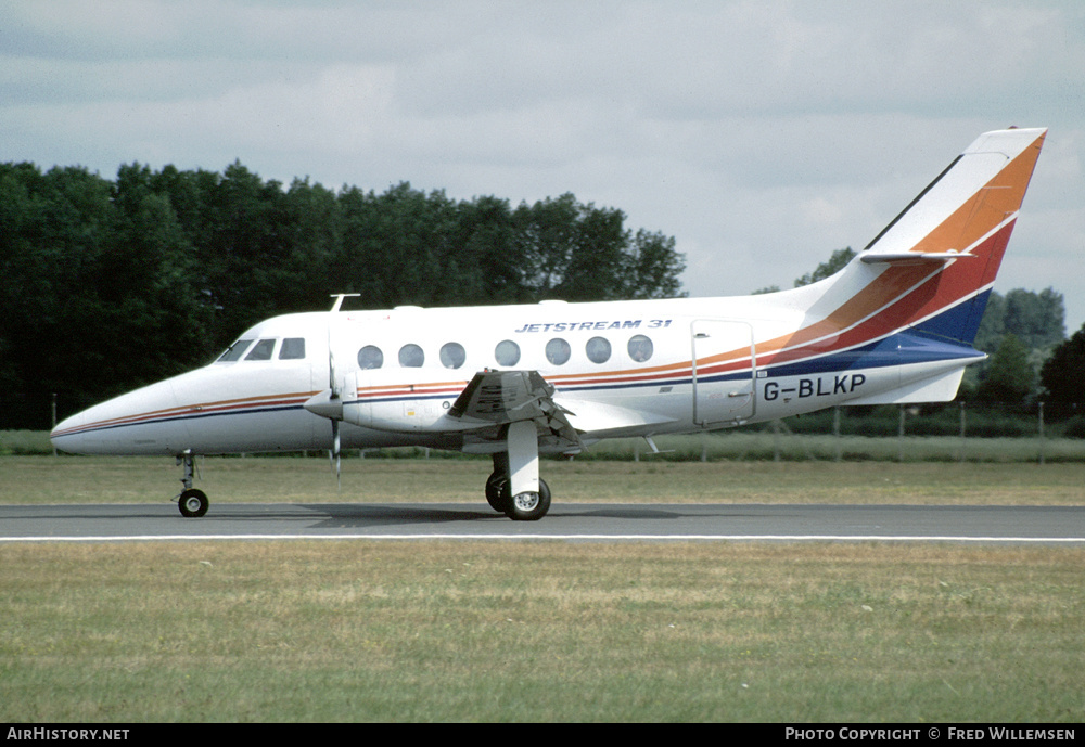Aircraft Photo of G-BLKP | British Aerospace BAe-3100 Jetstream 31 | AirHistory.net #412768