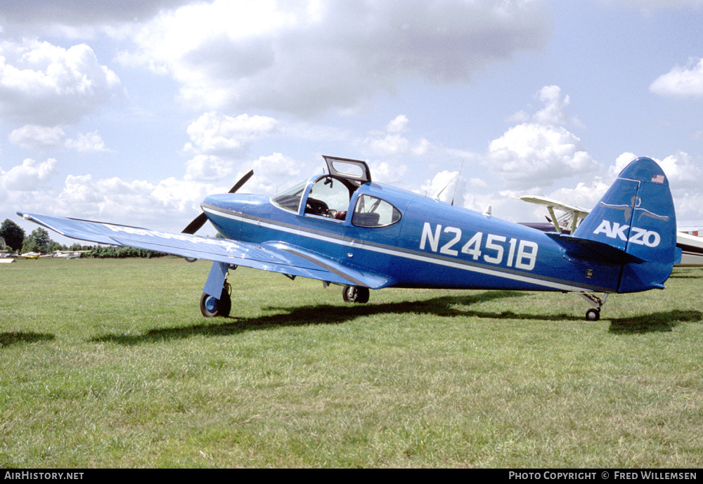Aircraft Photo of N2451B | Temco GC-1B Swift | AirHistory.net #412776