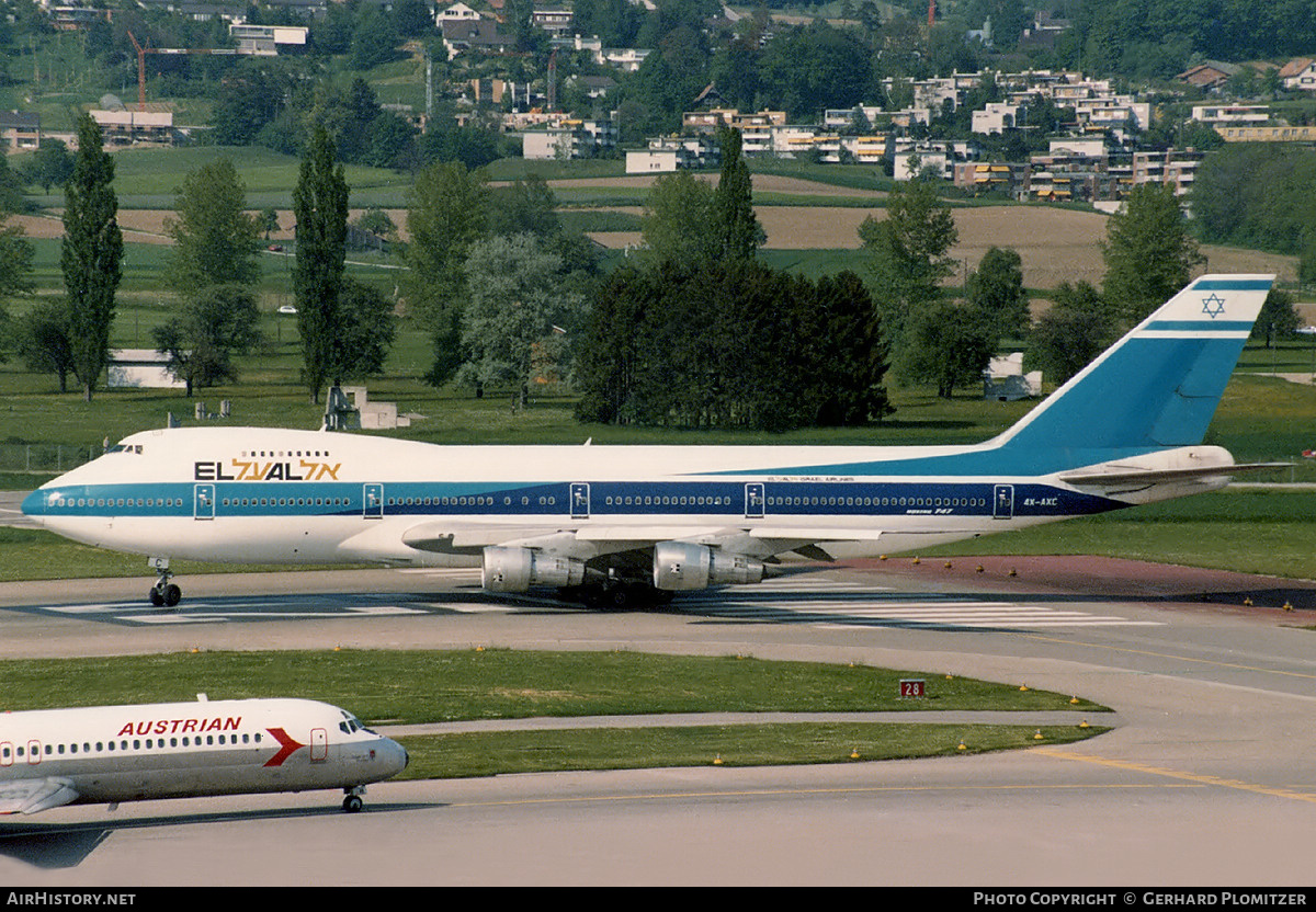 Aircraft Photo of 4X-AXC | Boeing 747-258B | El Al Israel Airlines | AirHistory.net #412783