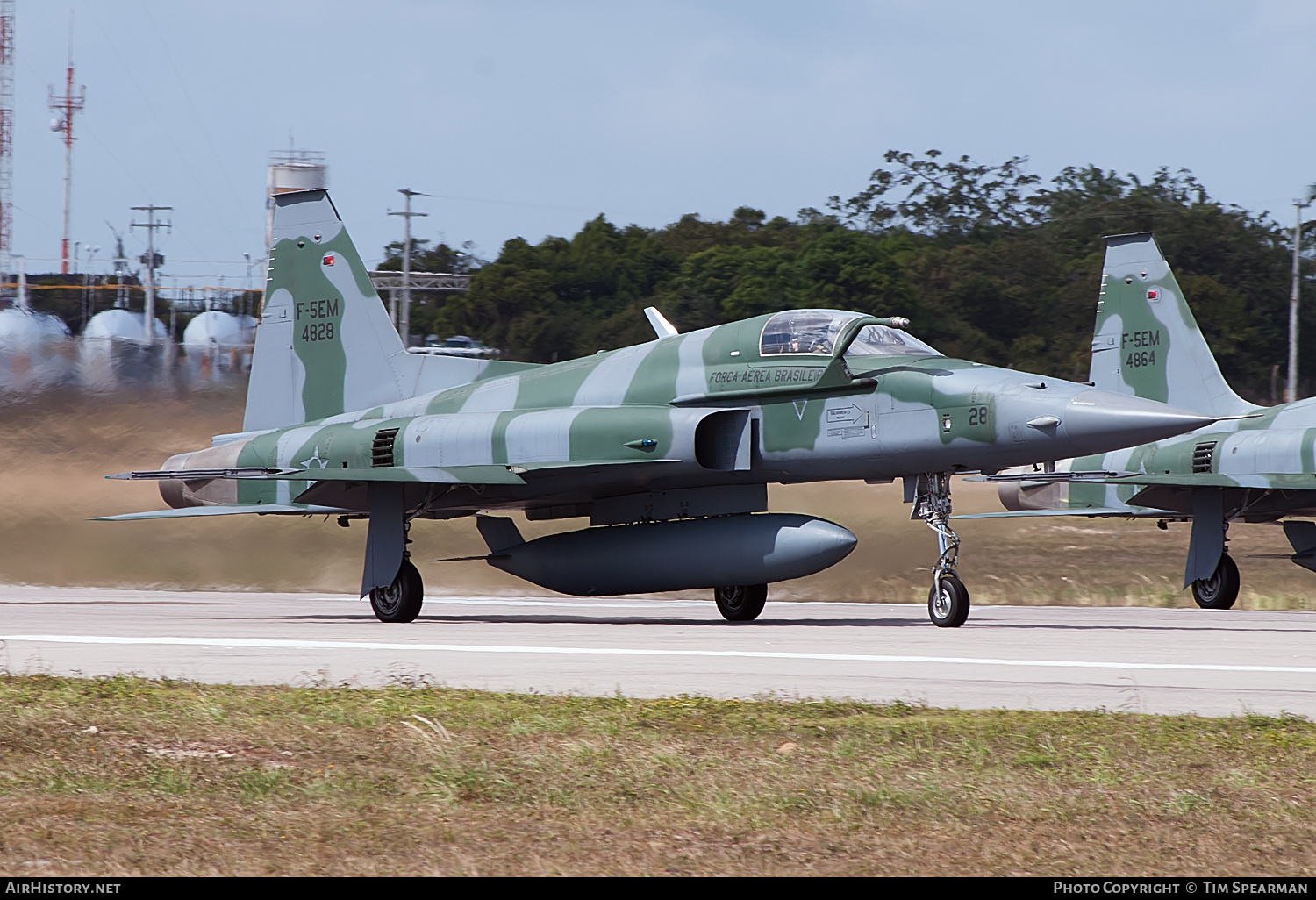 Aircraft Photo of 4828 | Northrop F-5EM Tiger II | Brazil - Air Force | AirHistory.net #412791