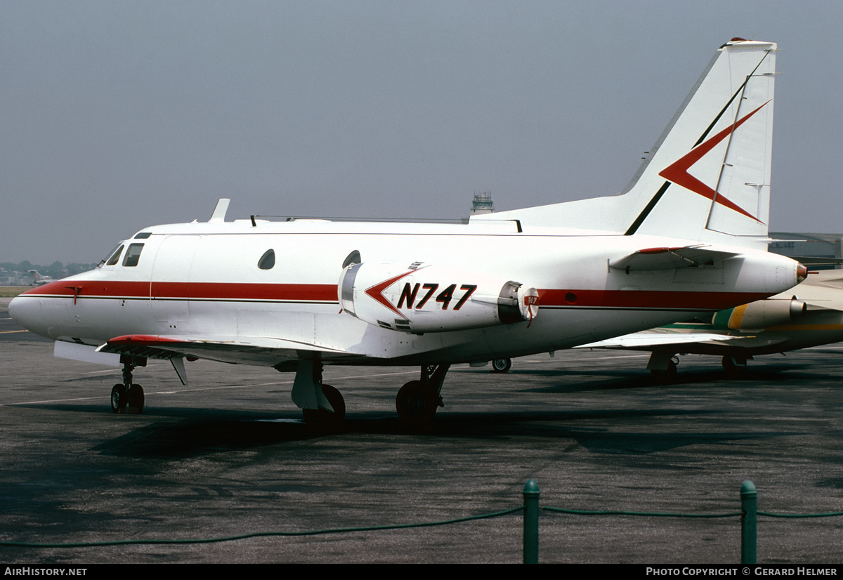 Aircraft Photo of N747 | North American NA-282 Sabreliner 40 | AirHistory.net #412796