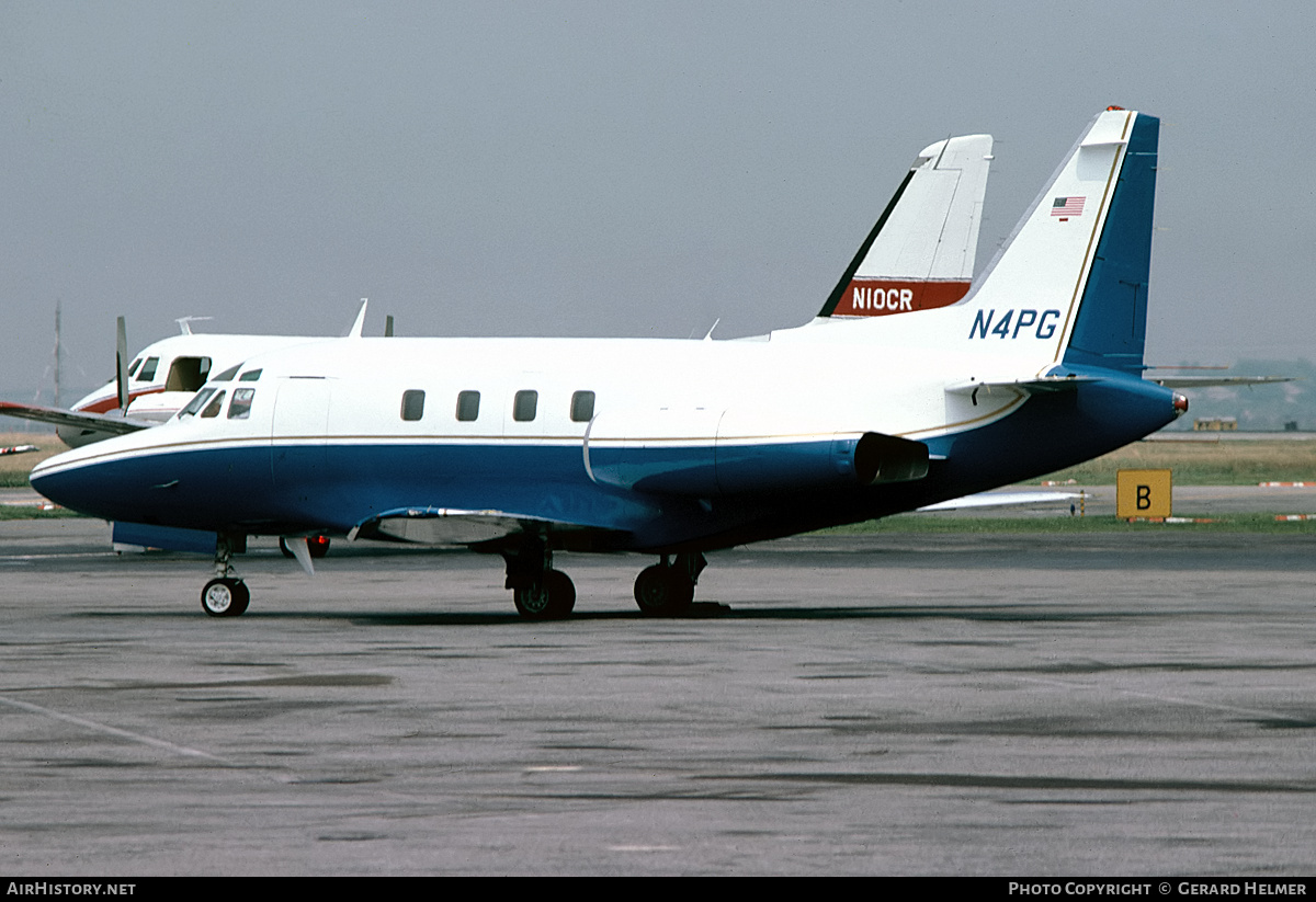 Aircraft Photo of N4PG | North American Rockwell NA-380 Sabreliner 80A | AirHistory.net #412800